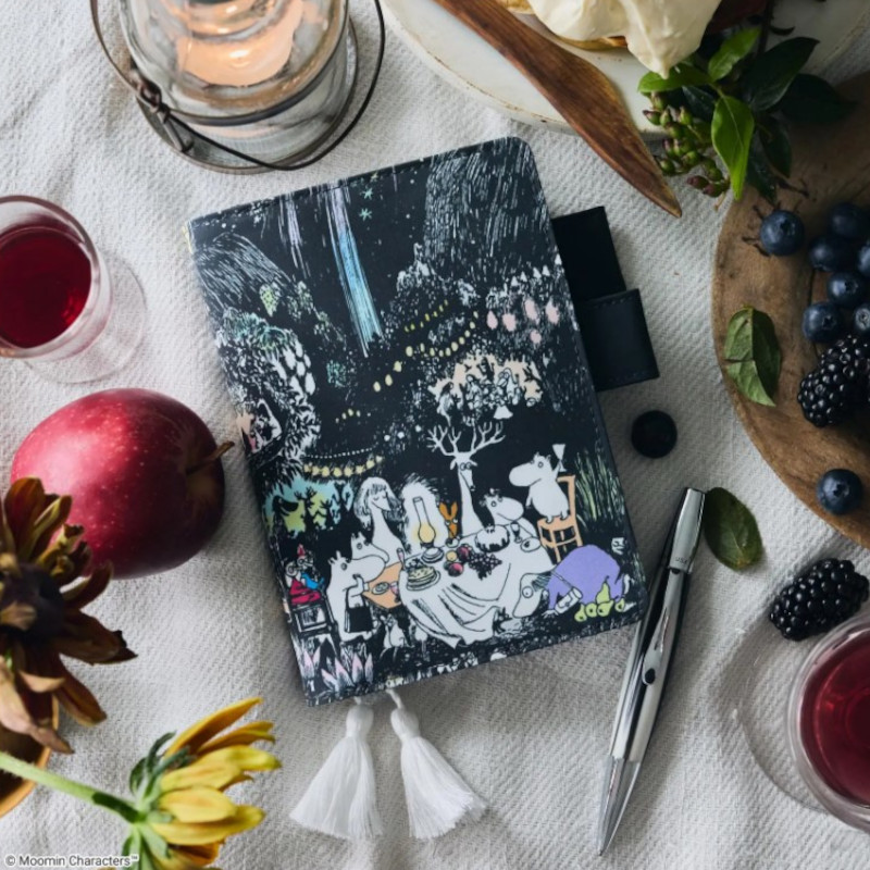 Hobonichi Planner Cover for Original A6 [Moomin] Night of the Big Party